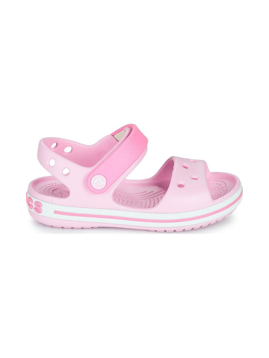Crocs Crocband Kids Anatomical Beach Shoes Pink