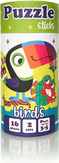Kinderpuzzle Vögel für 3+ Jahre 16pcs Roter Kafer