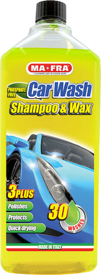 Ma Fra Shampoo & Wax Σαμπουάν Πλυσίματος Αυτοκινήτου με Κερί 1L