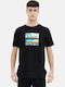 T-shirt Μαύρο