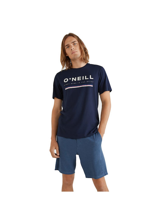 O'neill Ανδρικό T-shirt Navy Μπλε με Λογότυπο