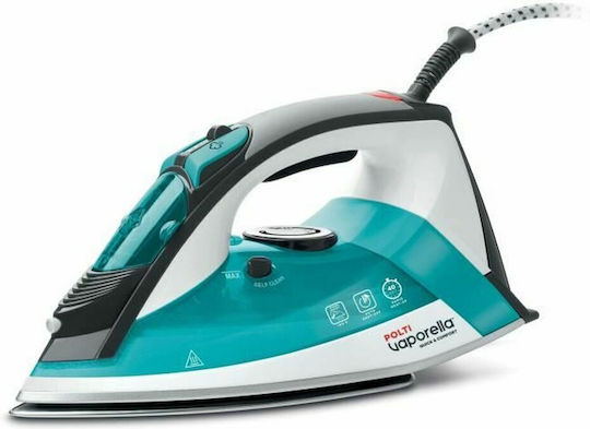 Polti Quick & Comfort QC120 Σίδερο Ατμού 2200W με Ανοξείδωτη Πλάκα και Συνεχόμενη Παροχή 30gr/min