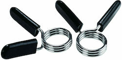 Tunturi Spring Collar Set for Dumbbells/Barbells Ø30mm 2pcs