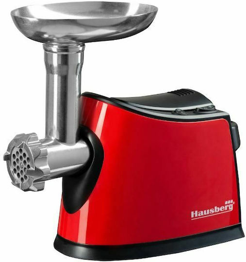 Hausberg HB-3440RS Meat Grinder 1600W Red