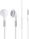 D-46 In-ear Handsfree με Βύσμα 3.5mm Λευκό