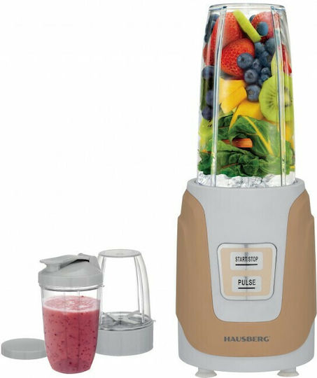 Hausberg Hausberg Blender with Plastic Jug 1 Litre 1000W Gold