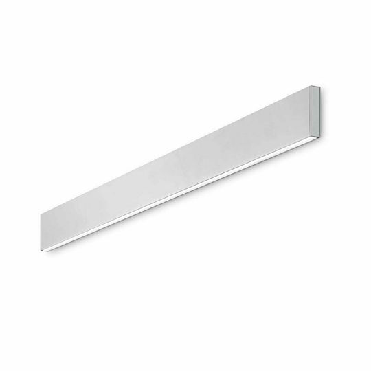 Ideal Lux Linus Commercial Linear LED Wall Light 34W Warm White IP20 L120xD2xH9.5cm