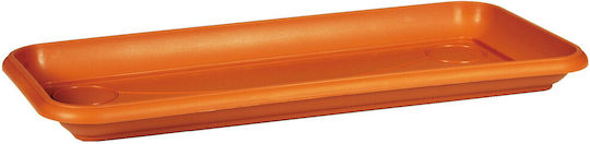 Viomes Terracotta Farfurie Ghiveci Plastic Teracotă 65x30buc 296