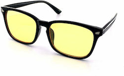 505 Glasses Dreigold Pro Κοκκάλινα Γυαλιά Προστασίας Οθόνης σε Μαύρο Χρώμα