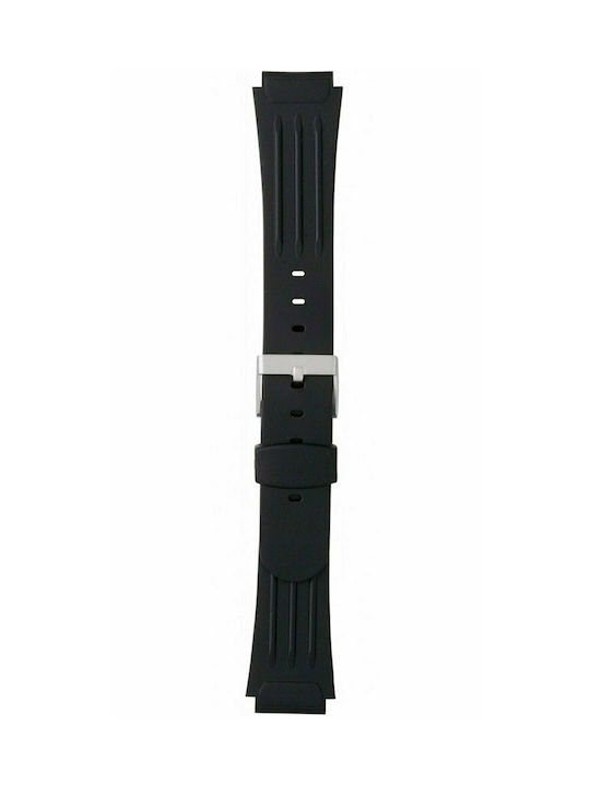 Morellato Meltemi Rubber Strap Black 20mm