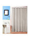 Cyclops Duschvorhang Stoff 180x200cm Beige