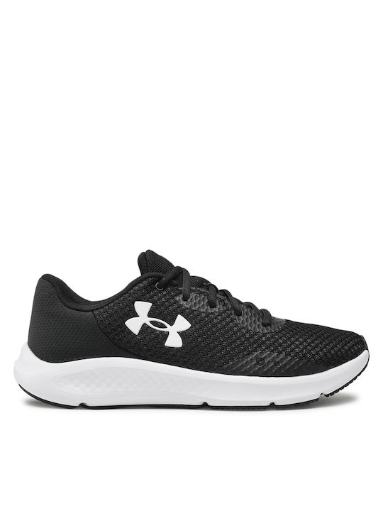 Under Armour Charged Pursuit 3 Ανδρικά Αθλητικά Παπούτσια Running Black / White