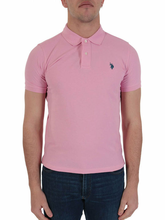 U.S. Polo Assn. Polo T-shirt Ροζ