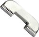 Carner Car Letter Stickers ''Phone'' 2.7 x 2.5cm in Silver Color 1pcs