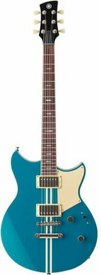 Yamaha Revstar RSS20 Electric Guitar SG with HH Pickup Configuration Swift Blue with Case