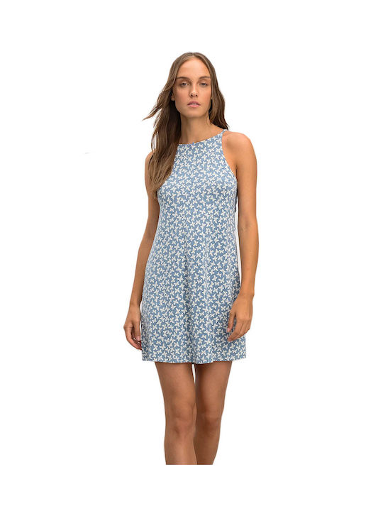 Vamp Summer Women's Nightdress Light Blue