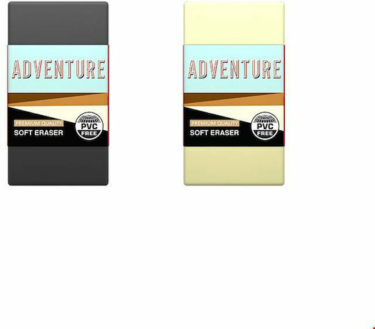 ErichKrause Gumă pentru Creion Adventure (Culori diverse) 1buc