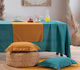 Nef-Nef Homeware Tablecloth Cotton Minimal Aqua 140x240cm 030273