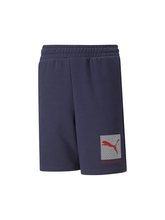 Puma Kids Athletic Shorts/Bermuda Navy Blue