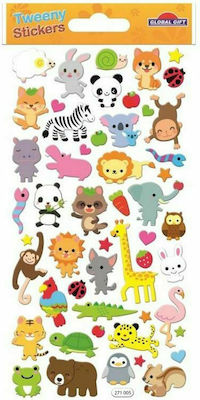 Global Gift Stickers Animals