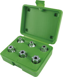 JBM Bit-Stecknüsse mit Bits Torx und Antriebsvierkant 1/2'' Set 6Stück JBM Bit-Stecknüsse mit Bits Torx und Antriebsvierkant 1/2'' Set 6Stück