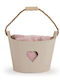 Nef-Nef Homeware Heart Basket Pink Βάρους 500gr/m²