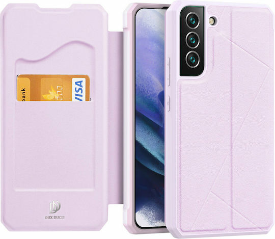 Dux Ducis Skin X Book Δερματίνης Ροζ (Galaxy S22+ 5G)