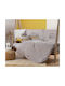 Nef-Nef Baby-Bettlaken-Set Für Krippe Baumwolle Peanuts 030308 Grey 3Stück 120x170cm