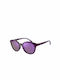 Emporio Armani Sonnenbrillen mit Lila Rahmen und Lila Spiegel Linse EA4185 51154V