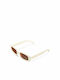 Meller Konata Unisex Sunglasses with Plastic Frame Ice Brown KO-ICEGBROWN