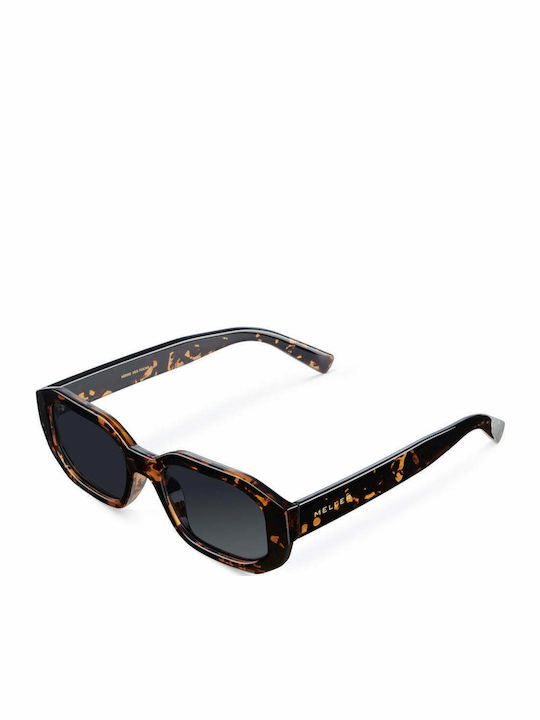 Meller Kessie Sunglasses Brown with Acetate Frame & Black Lens