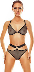 Anais Apparel Sway Sexy Seturi De Lenjerie Sexy Negru / Negru / Negru / Negru / Negru 2 Bucăți Anais Apparel Sway Sexy Seturi De Lenjerie Sexy Negru / Negru / Negru / Negru / Negru 2 Bucăți