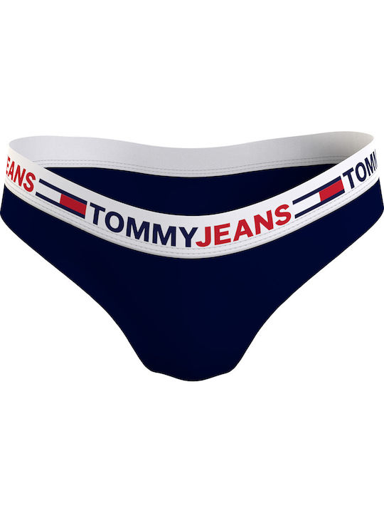 Slip Navy Tommy Blue Bikini UW0UW03491-DW5 Hilfiger