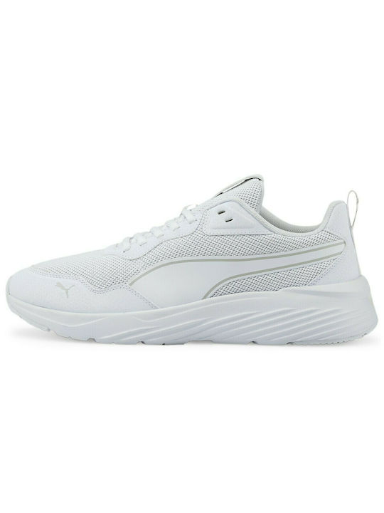Puma Supertec Zero Ανδρικά Sneakers Λευκά