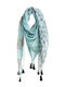 Ble Resort Collection Women's Scarf Blue 5-43-254-0050