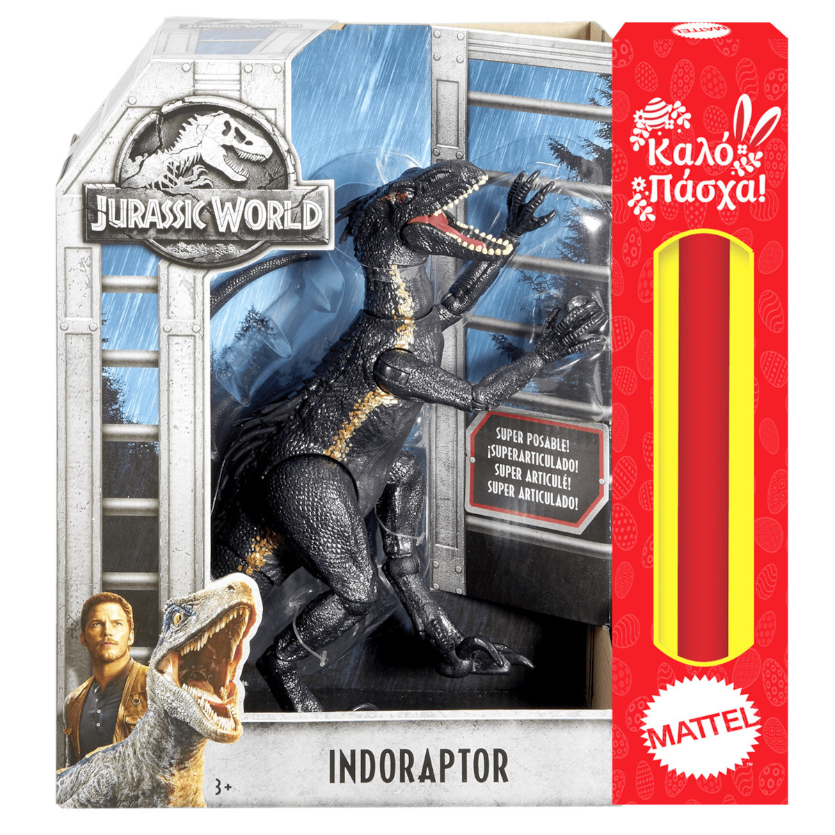Lumânare cu jucărie Jurassic World Indoraptor FVW27 pentru 3+ Ani
