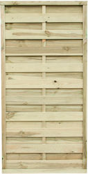 Showood Economy Wooden Fence Panel in Beige Col...
