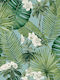 Wallpaper Eden Nature Green L1000xW53cm