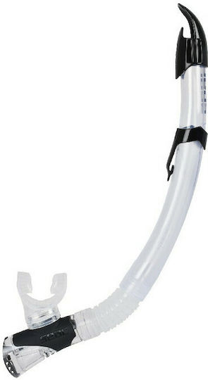 Seac Fast Tech Schnorchel Transparent mit Silikonmundstück