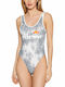Lilly One-Piece Swimsuit Gray