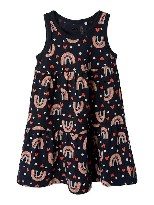 Name It Kids Dress Sleeveless Navy Blue