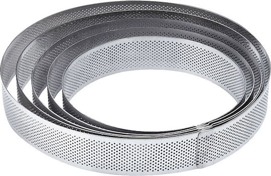 Pavoni Inox Round-Shaped Cake Ring XF1735