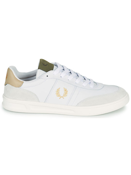 Fred Perry Ανδρικά Sneakers Λευκά