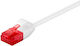 Goobay U/UTP Cat.6 Ethernet Network Cable 0.5m White