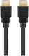 Goobay HDMI 2.1 Ultra High Speed 48Gbps 4K 120Hz HDR VRR Kabel HDMI-Stecker - HDMI-Stecker 0,5m Schwarzes