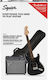 Squier Affinity Strat CFM Pack Set Electric Guitar Stratocaster with HSS Pickup Configuration Charcoal Frost Metallic with Case