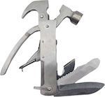 Multitool Silber mit Klinge aus Rostfreier Stahl in Scheide