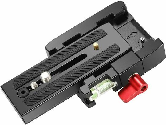 Neewer Professional Aluminum Alloy Quick Shoe Plate Adapter Red