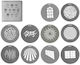 Nanlite Gobo Set 1 Αξεσουάρ για Studio