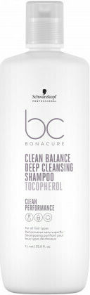 Schwarzkopf Bc Bonacure Clean Balance Deep Cleansing Tocopherol Șampon Curățare Profundă pentru Toate Tipurile de Păr 1000ml